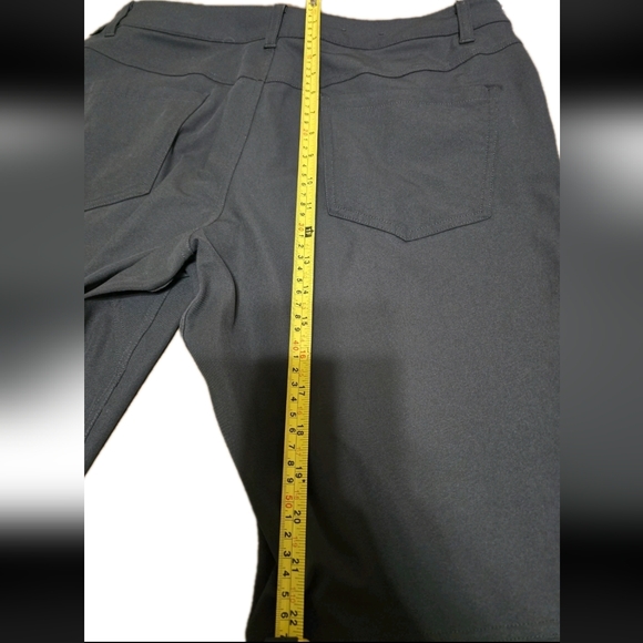 Lululemon Men’s ABC Pants Size 34"L Warpstreme LM5426S Black Stretch Athleisure - Picture 11 of 13